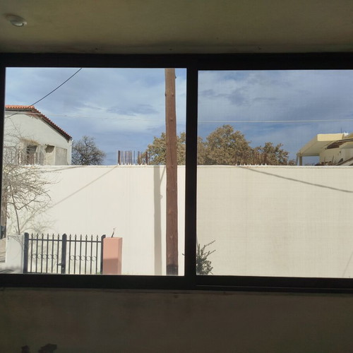 Aluminum windows like new with double glazing and screens, set of 2