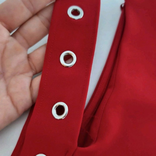 Women's long red Zara dress size S new