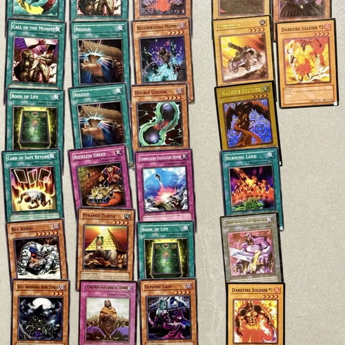 Yu-Gi-Oh! vintage cards used lot 130+ from 2002-2004