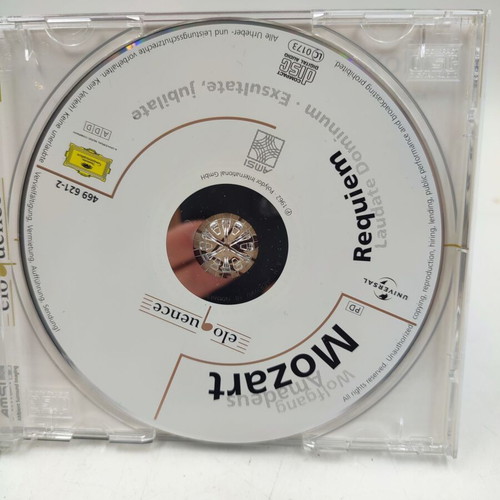 Mozart Requiem Laudate Dominum Exsultate Jubilate CD like new