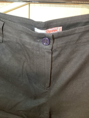 Grama shorts black, like new, size XL