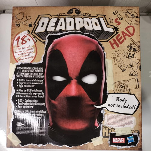 Hasbro Marvel Legends Deadpool Interactive Head New