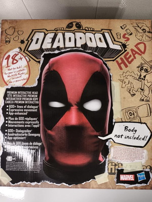 Hasbro Marvel Legends Deadpool Διαδραστική Κεφαλή Καινούργια