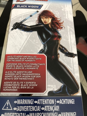 Black Widow 12” φιγούρα Titan Hero Series Avengers Initiative Marvel Comics μεταχειρισμένη