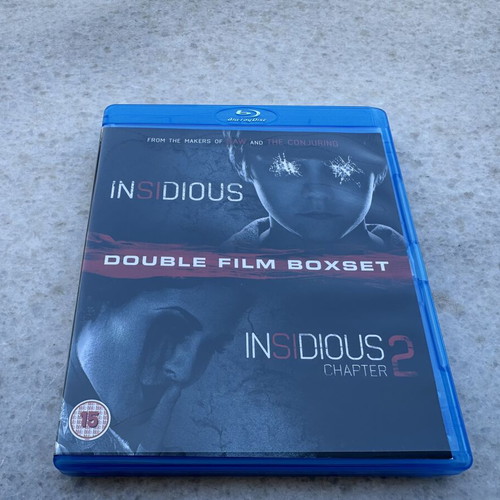 Insidious 1 & 2 Blu-ray set with English subtitles