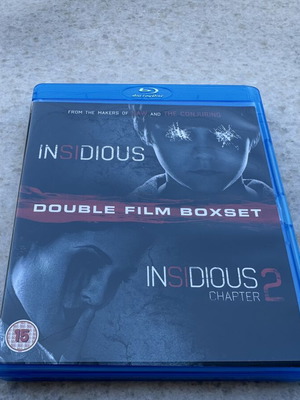 Insidious 1 & 2 Blu-ray set with English subtitles