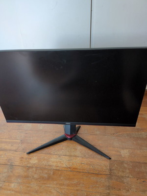 AOC U28G2XU/BK gaming οθόνη 28" 4K 3840x2160 144Hz μεταχειρισμένη