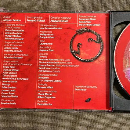 Dracula: Resurrection PC game like new, adventure, 2 CDs