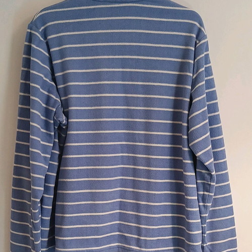 Marks & Spencer women's fleece sweater striped, like new, size UK20