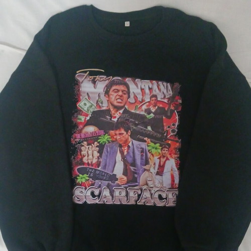 Scarface sweatshirt new, black, size M
