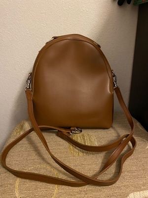 Beverly Polo backpack used, tan color
