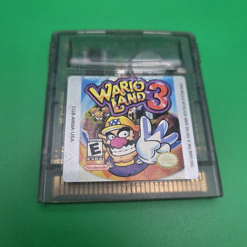 Wario Land 3 Nintendo Game Boy Color used game