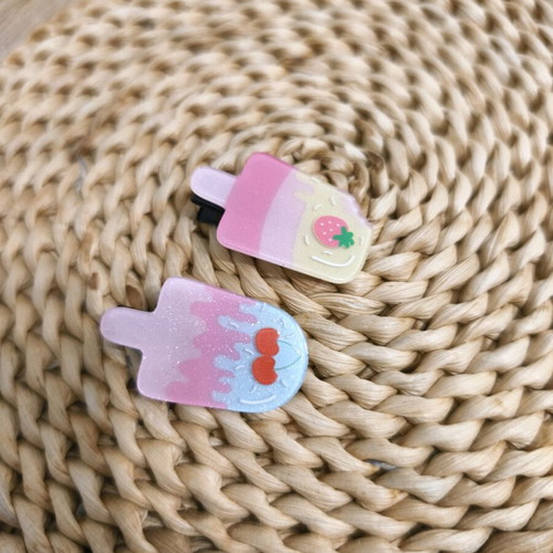 Summer hair clips new, pink designs