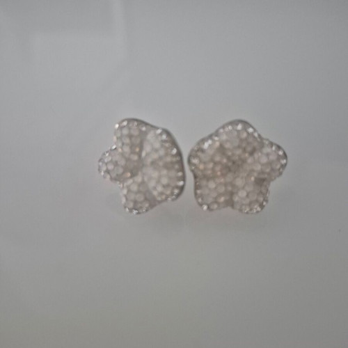 Loisir silver earrings like new with hallmark