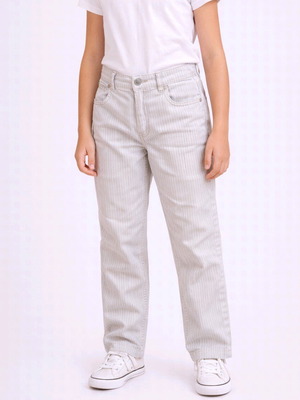 Checked pants like new, blue and white, for 12 years old