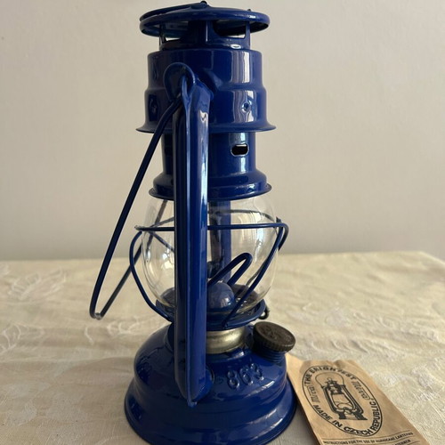 Meva 863 storm lantern like new, made in Czech Republic