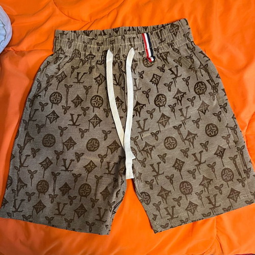 Kids' shorts new, beige, size 152 cm