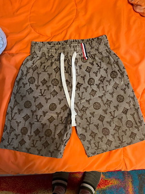 Kids' shorts new, beige, size 152 cm