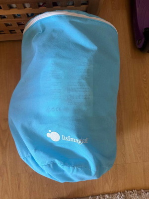 Baby travel mattress and sleeping bag like new, up to 2 years, Imaginarium