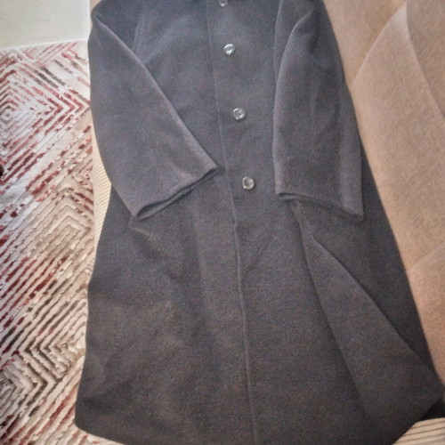 Women's coat used, size 36, black