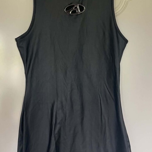 Sleeveless dress new, size M, black
