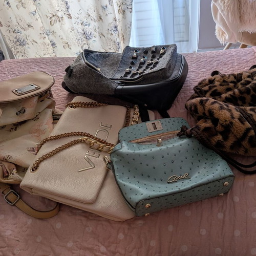 Bundle of 5 branded women's bags like new including Fullah Sugah