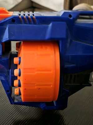 Nerf N-Strike SurgeFire σαν καινούργιο με περιστρεφόμενο μύλο 15 βελών