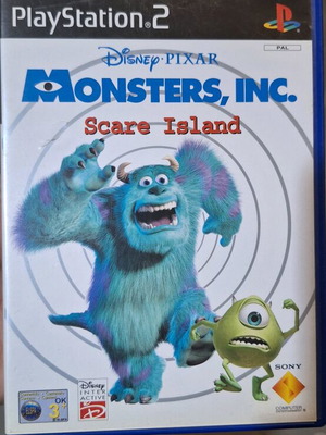Monsters Inc Scare Island game for PlayStation 2 like new