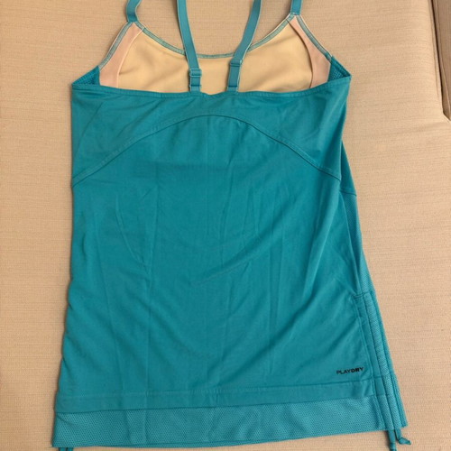 Reebok sports top like new, turquoise, size S