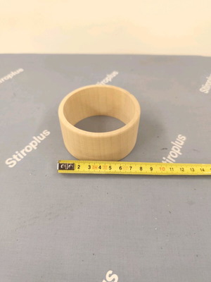 Wooden oval large bracelet brand new