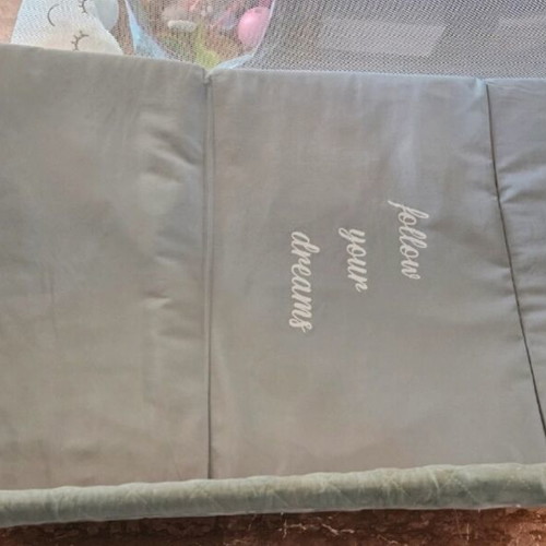 Playpen and bassinet set with mosquito net