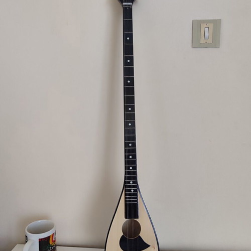 Tzouras 6-string used with case, sweet rebetiko sound