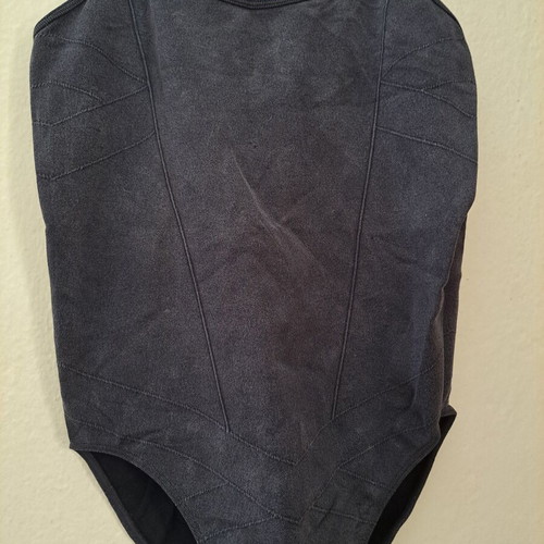 Stradivarius Black Backless Bodysuit like new, size M