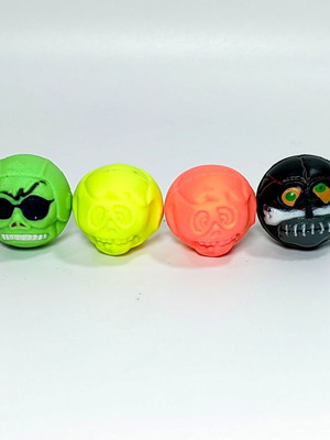Vintage Psilikoko Spit Balls set of 4 used