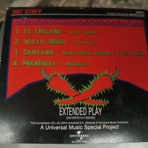Hot Stuff Latin Groove CD like new