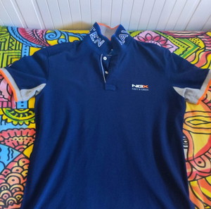 Navy Green polo shirt