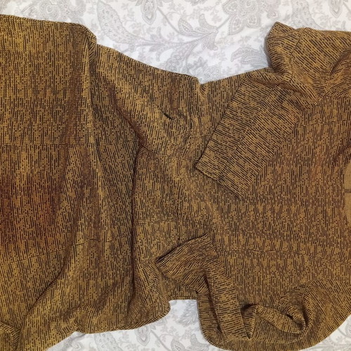 H&M dress large, like new, yellow and black