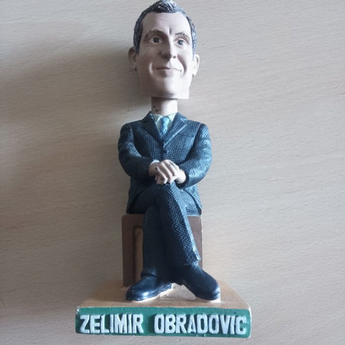 Zelimir Obradonic collectible figure used, 16 cm