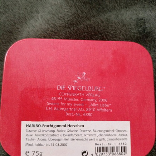 Haribo metal collectible tins like new, pack of 4