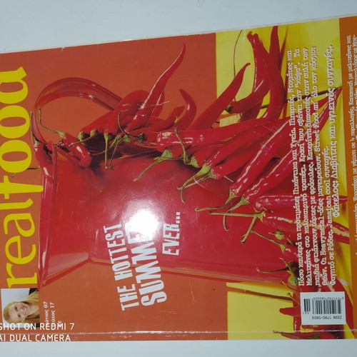 Realfood cooking magazines collection used, 18 issues 2006-2010