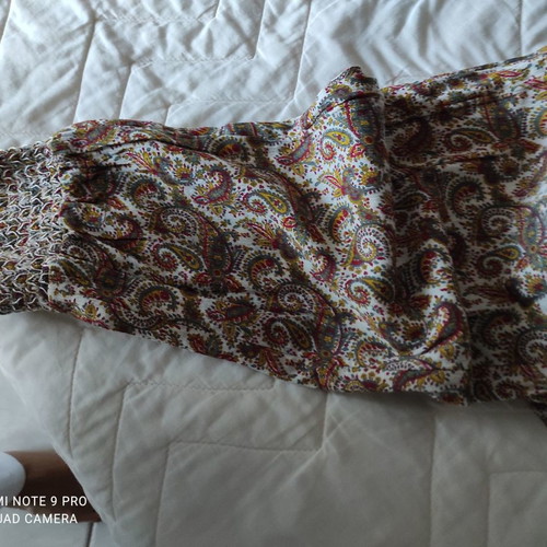 Ralph Lauren pants new with paisley print and elastic hem