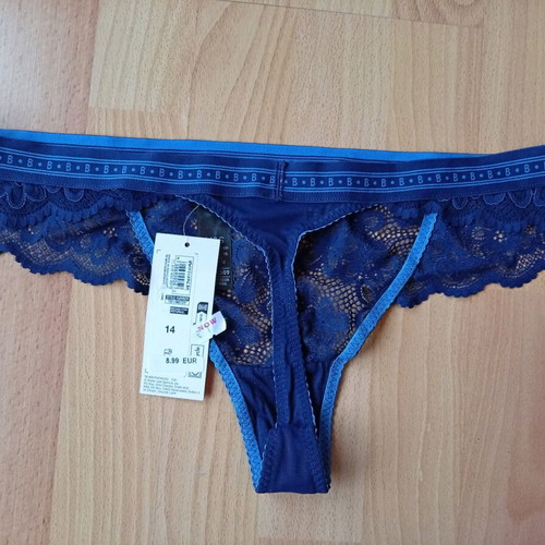 Marks & Spencer women's underwear new, blue, size L