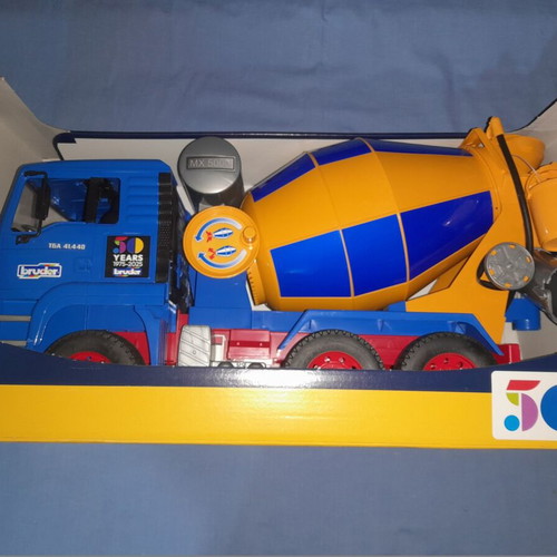 Bruder Man TGA 50 Years Cement Mixer new