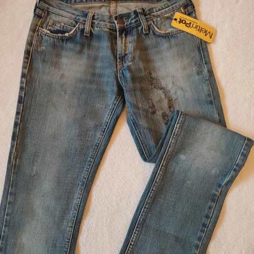Meltin'Pot vintage jeans low rise straight leg new size 26