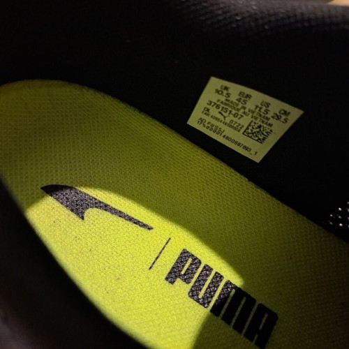 Puma Fuse 2.0 men's black sneakers size 45