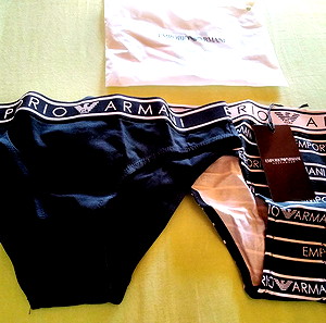 EMPORIO ARMANI 2 εσώρουχα..!! XS (22 ευρω)..!! μείωση τιμής απο 25 σε 18 ευρώ..!!