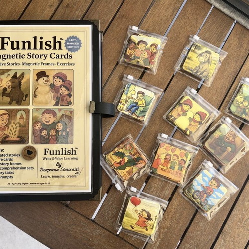 Funlish Magnetic Story Cards educational English game