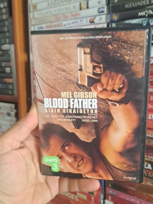 Blood Father DVD used, action adventure drama with subtitles