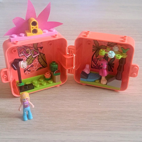 Lego Friends Olivia's Flamingo Cube like new