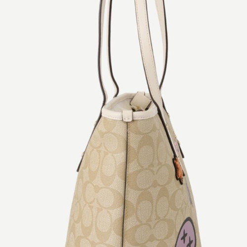 Coach tote bag beige, like new, limited edition